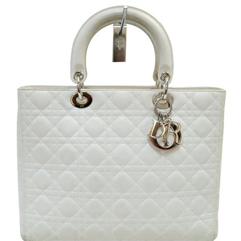 dior handbags white with buckle|lady Dior handbags.